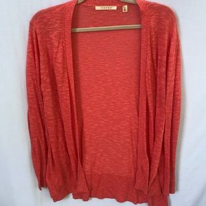 Lightweight Orange Cardigan